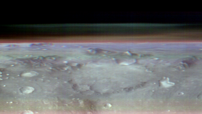 PIA26203 Odysseys THEMIS Views the Horizon of Mars