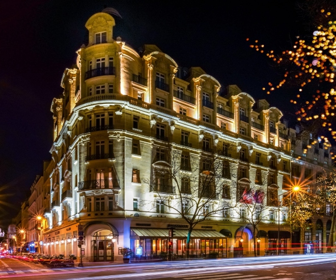 m social hotel paris facade night C2A9nicolas anetson FEATURED IMAGE