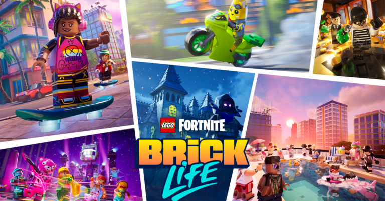 LEGO Fortnite Brick Life KeyArt