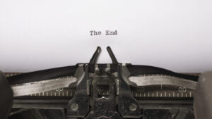 the end typewriter 1152x648