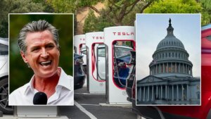 newsom ev capitol